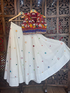 GAMTHI CHANIYA CHOLI RAAS'25 HANDMADEAHOLIC BY MISHKA