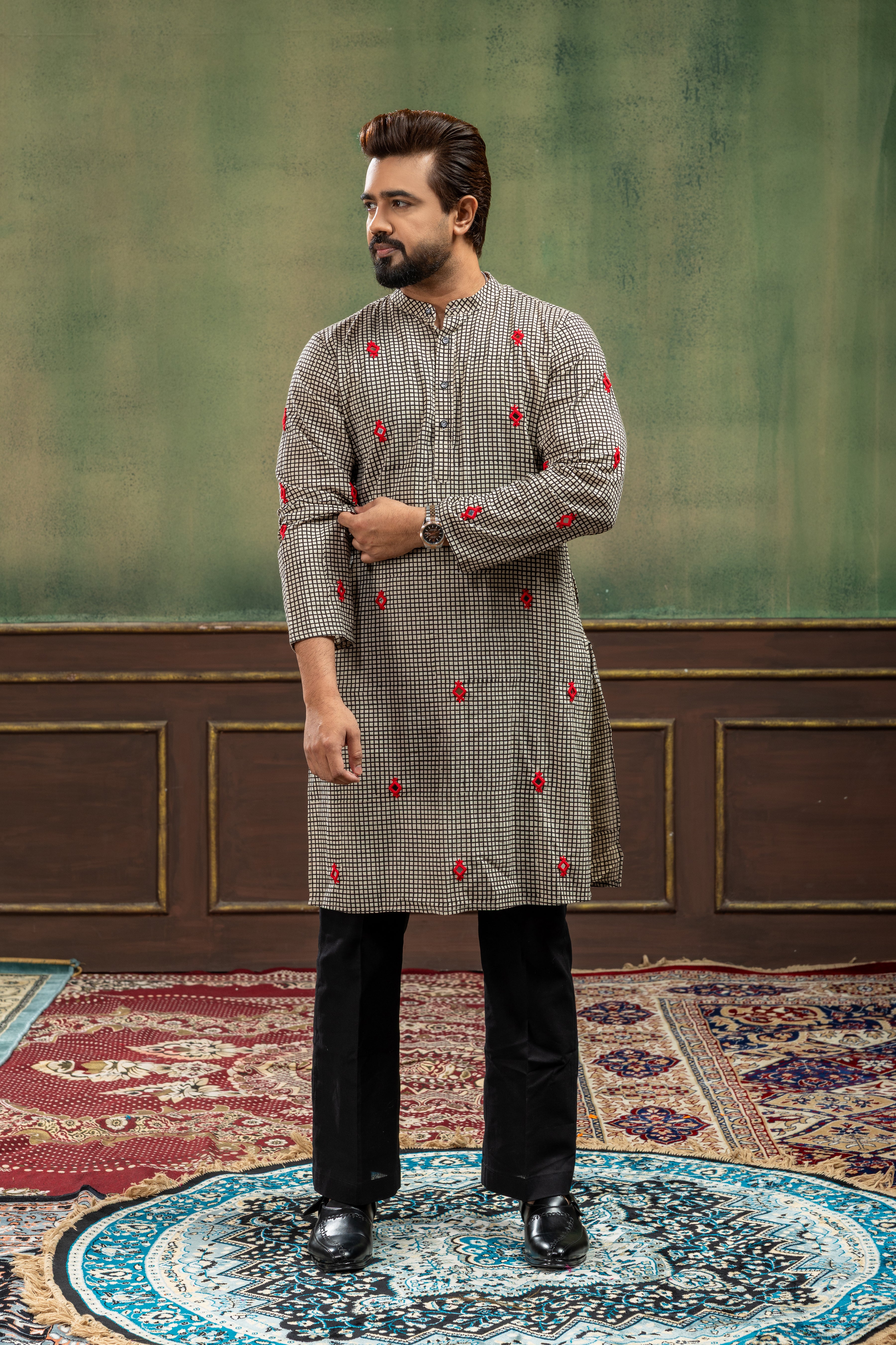 Jashn Men's Kurta Raas'26