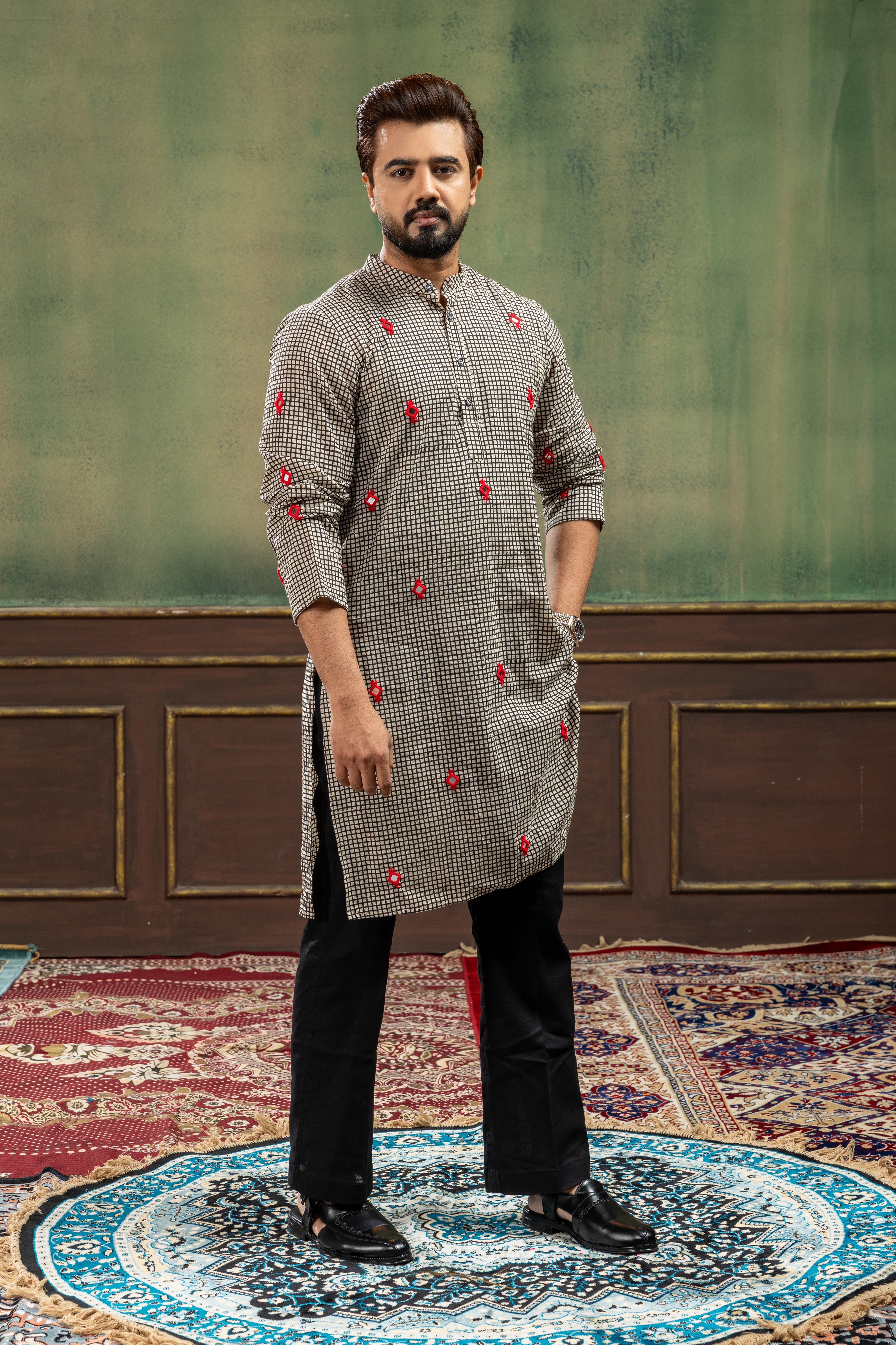 Jashn Men's Kurta Raas'26
