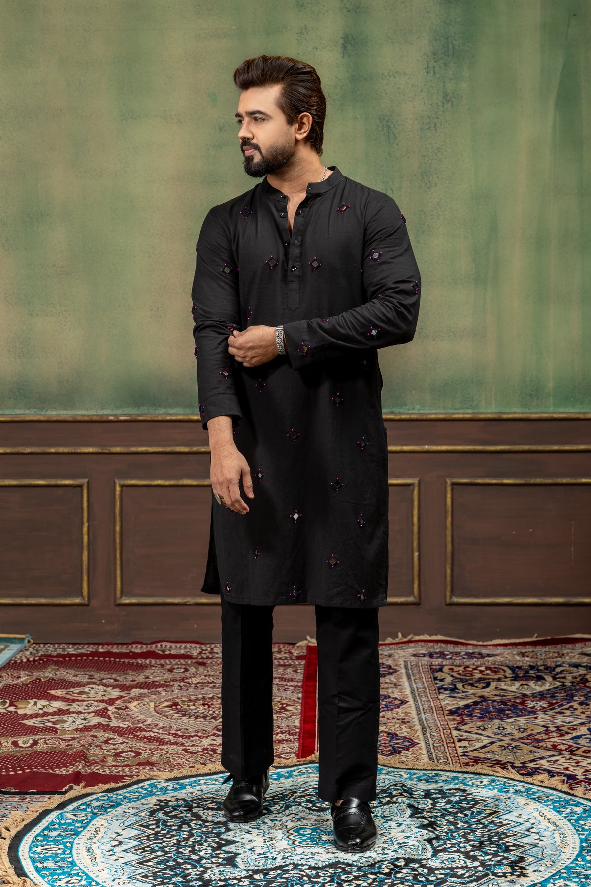 Virasat Men's Kurta Raas'26