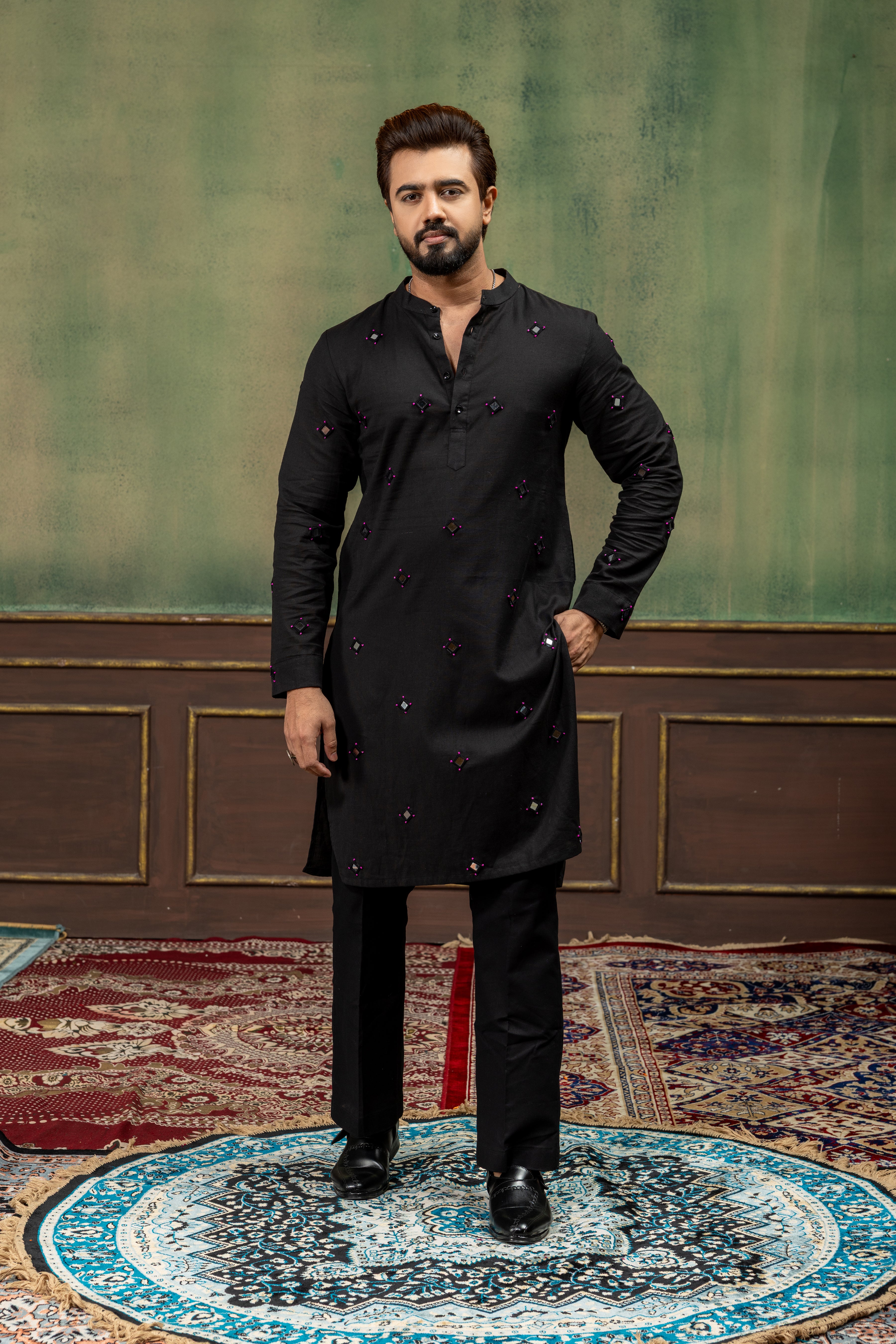 Virasat Men's Kurta Raas'26