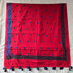 HANDBLOCK PRINTED COTTON AJRAKH DUPATTA
