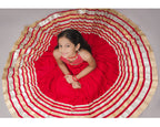 RED KIDS CHOLI RAAS'25 HANDMADEAHOLIC BY MISHKA